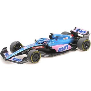 BWT アルピーヌ F1チーム A522 フェルナンド・アロンソ オーストラリアGP 2022 （1/18 ミニチャンプス117220314）｜v-toys