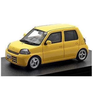 ダイハツ エッセ ECO ローダウンカスタム 2006 サンシャインイエロー （1/43 ハイストーリーHS431YE）｜v-toys