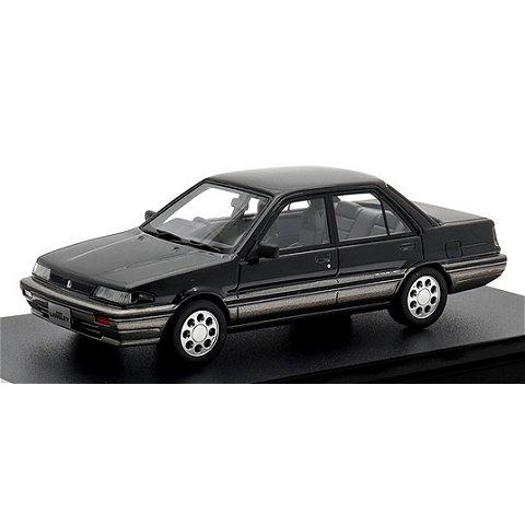 ニッサン ラングレー 4ドアセダン GT ツインカム 1988 ブラック/グレーM （1/43 ハイ...