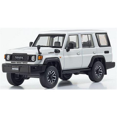 トヨタ ランドクルーザー 70 スーパーホワイトII （1/43 京商KS03928W）