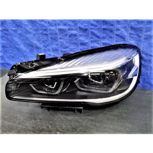 3764　BMW　2シリーズ　F45　F46　後期　左ライト　LED　A9 8738643-03　0 301 290 633 05　レンズ美品｜v-trust