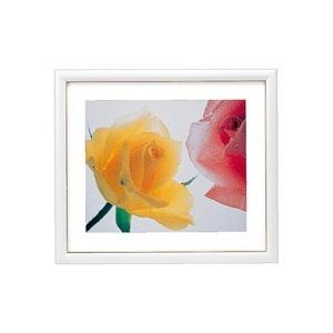 受発注品 フジ 壁掛け フォトフレーム アートフレーム ホワイト 六切