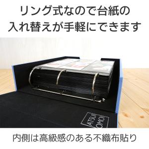 大容量 リング式 L判 1500枚 収納 メガ...の詳細画像3
