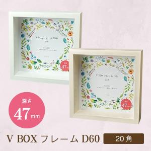 立体額 額縁 VBOXフレームD60 20角 ホ...の商品画像