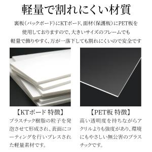 アンティーク調 手ぬぐい額 送料無料 前面PE...の詳細画像2