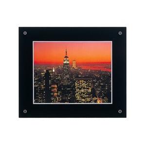 受発注品 フジ プロフレーム 六切 ブラック フォトフレーム 額縁