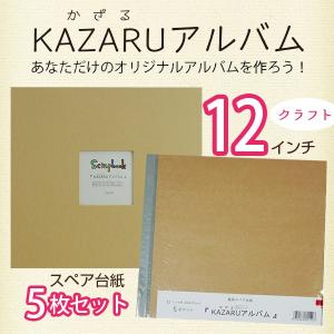 万丈（VANJOH） KAZARUアルバム 12インチ クラフト フリーポケット