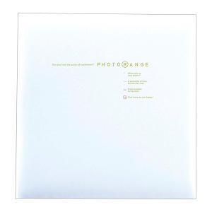 フォトアルバム フリーアルバム ナカバヤシ フエルアルバム フォトレンジ ホワイト 白フリー台紙20枚 20L-92-W