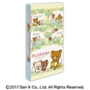 ポケットアルバム L判 120枚収納 キャラクターフォトホルダー L3段120枚 リラックマ Rilakkuma B柄 PMX-120-7-2　ナカバヤシ｜v-vanjoh