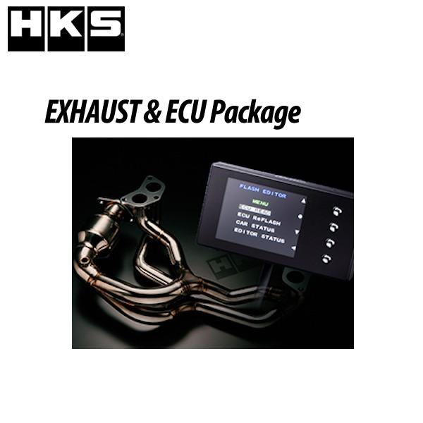 HKS エキゾースト&amp;ECUパッケージ WRX STI(VAB) EXHAUST ECU Packa...