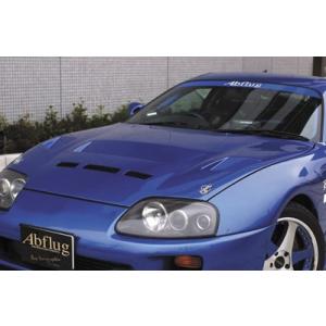Abflug 80スープラ 全期 (JZA80) クーリングボンネット（ボンネットピン無）/アブフラ...