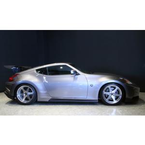アブフラッグ｜サイドスポイラー｜Z34 フェアレディZ｜FRP製 未塗装 フェアレディ Z34【サイドスカート（Vanguard 370Z）】Abflug/アブ