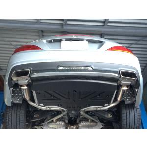ベンツ SLクラス R231 SL350/550用リアマフラー 純正テールエンドを