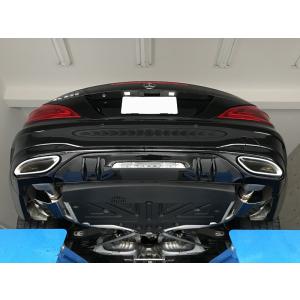 R230 SL-55AMG用 純正リアマフラー メルセデスベンツ SL55 / SL63 AMG (R230) 用マフラー | Top Speed