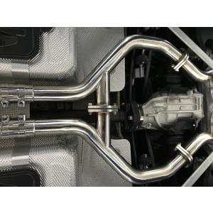 ベンツ SLクラス R231 SL350/550用リアマフラー 純正テールエンドを