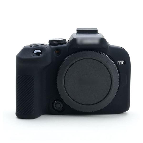 Canon用 EOS R10用 ケース カバー SOOYEEH シリコン製 6色可選 軽量 耐衝撃 ...