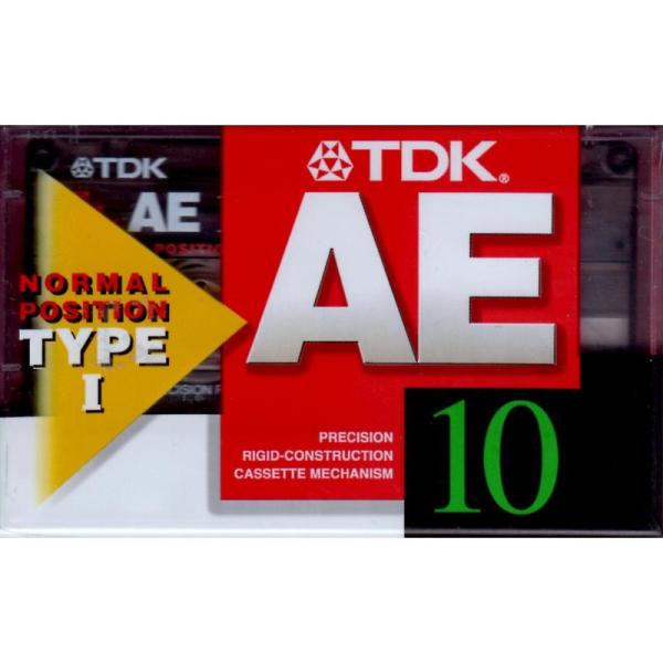 TDK カセットテープ AE 10分 ノーマル/TYPE?