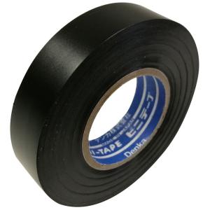 デンカ #234W ハーネステープ 黒 0.13mm×15mm×20m