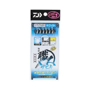 ダイワ(DAIWA) 快適 職人サビキ ソフトアミエビ ホワイト 6本針 6-1.0-2.0｜v-west