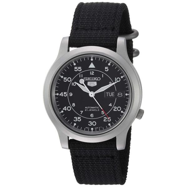 セイコーインポートSEIKO import 腕時計 海外モデル メッシュベルト 自動巻 ブラック S...