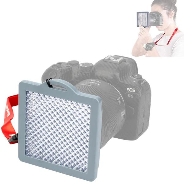 Kiorafoto デジタルカメラ用 ホワイトバランスフィルター ネックストラップ 収納ポーチ 付属