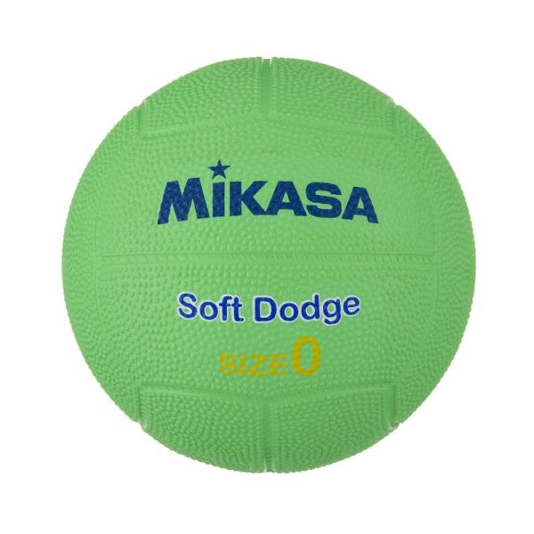 ミカサ(MIKASA) ソフトドッジボール 0号 (幼児~小学校低学年向け) ライトグリーン STD...