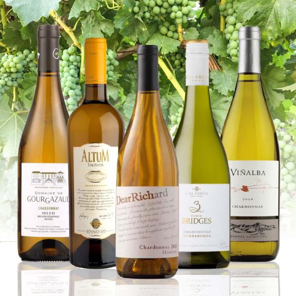 WEB限定 世界のシャルドネセット 第5弾 ワイン wine ワインセット 5本 白 シャルドネ 飲...