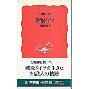 戦後ドイツ その知的歴史  /岩波書店/三島憲一 (新書) 中古