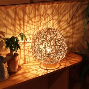 ランプ アジアン エスニック アイアン ブリキ 間接照明 スタンドライト