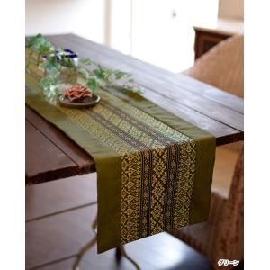 洗濯機で洗える本格シルク調テーブルランナー : Cs Select シーズ