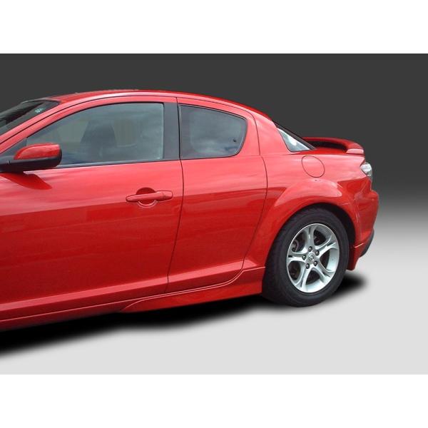 RX-8 SE3P　サイドディフレクター　サイドディフューザー　サイドステップ　サイドスカート　富士...