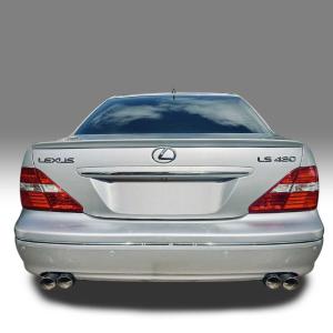 30セルシオ リアルーフスポイラー 30系 後期 セルシオ トランクスポイラー リアウイング 富士企画