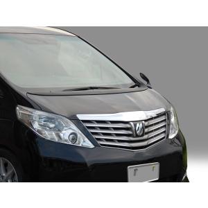 ボンネットモール 20系アルファード 前期 トヨタ ブラックメッキ