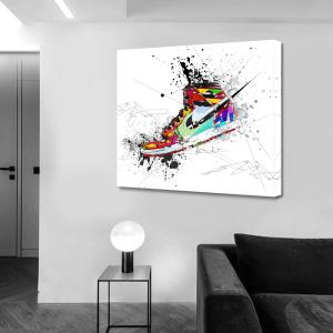 アートパネル スニーカー W60cm H60c...の詳細画像4