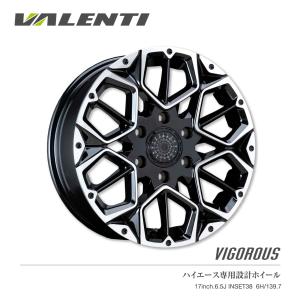 ヴァレンティ（VALENTI） 【4本で送料無料】VALENTI 17インチ6.5J