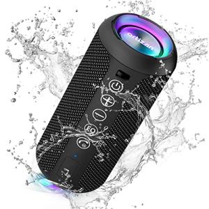 Ortizan Bluetooth スピーカー 防水IPX7でワイヤレス 30時間連続再生