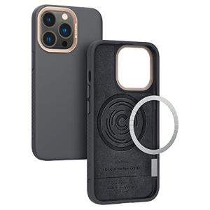 CYRILL by Spigen iPhone 13 Pro 用 ケース 6.1インチ ソフトTPU ケース MagSafe対応 ストラップ穴付き ス