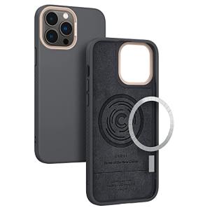 CYRILL iPhone 13 Pro Max 用 ケース 6.7インチ ソフトTPU ケース MagSafe対応 ストラップ穴付き スリム 耐衝撃
