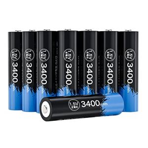 充電式 1.5V充電池 AA リチウム充電池 保護回路付き