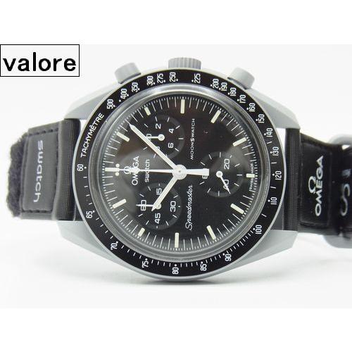 オメガ＆スォッチコラボミッショントゥザムーンバイオセラミッククォーツメンズ