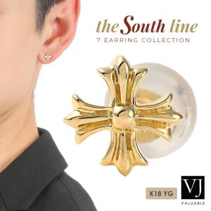 Chromehearts クロムハーツ フープCH クロス ピアス片耳用 CHROME HEARTS HOOP CROSS EARRING クロムハーツ フープ クロス