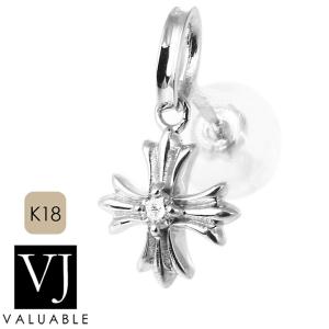 VJ【ブイジェイ】 18金 メンズ ピアス K18 イエローゴールド