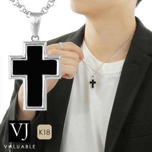 VJ【ブイジェイ】 18金 メンズ ネックレス K18 ホワイトゴールド