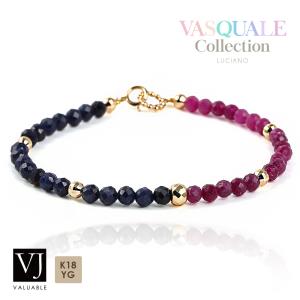 【希少宝石/最強品質】ブラック×ブルーダイヤモンド＊K18＊　天然石ブレスレット 34カラット 天然ブラックダイヤモンド 高品質 ブレスレット 4.5