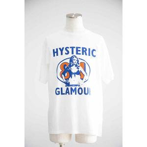 送料無料 トップス HYSTERIC GLAMOUR ヒステリックグラマー COYOTE Tシャツ / ホワイト｜valuationshare