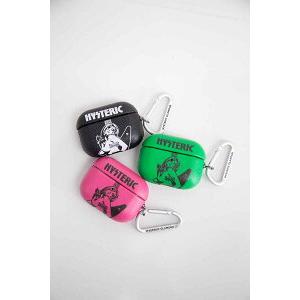 ファッション雑貨 HYSTERIC GLAMOUR ヒステリックグラマー GUITAR GIRL AirPodsProケース / ブラック 返品交換不可