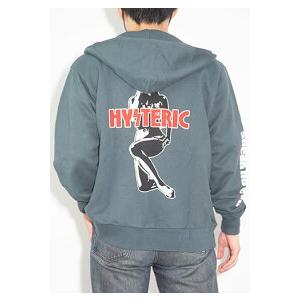 送料無料 トップス HYSTERIC GLAMOUR SPEAK NO EVIL パーカー / グレ...