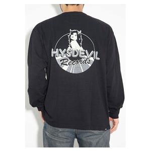 送料無料 トップス HYSTERIC GLAMOUR HYSDEVIL RECORDS Tシャツ /...