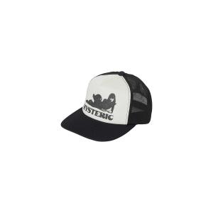 【正規店より即日発送、送料無料】帽子 HYSTERIC GLAMOUR ヒステリックグラマー [購入は1人1点まで] BLACK CAT WOMAN メッシュキャップ