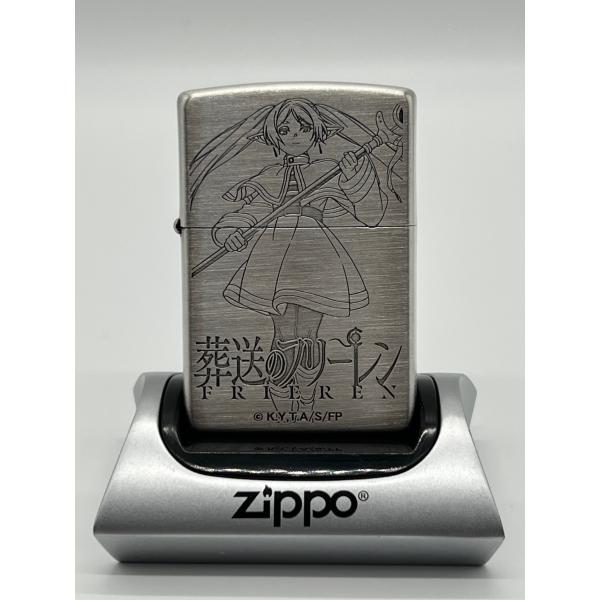 ZIPPO オイルライター TVアニメ「葬送のフリーレン」 A柄 シルバー 公式